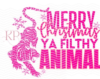 Merry christmas you filthy animal BASIC IMAGE PNG
