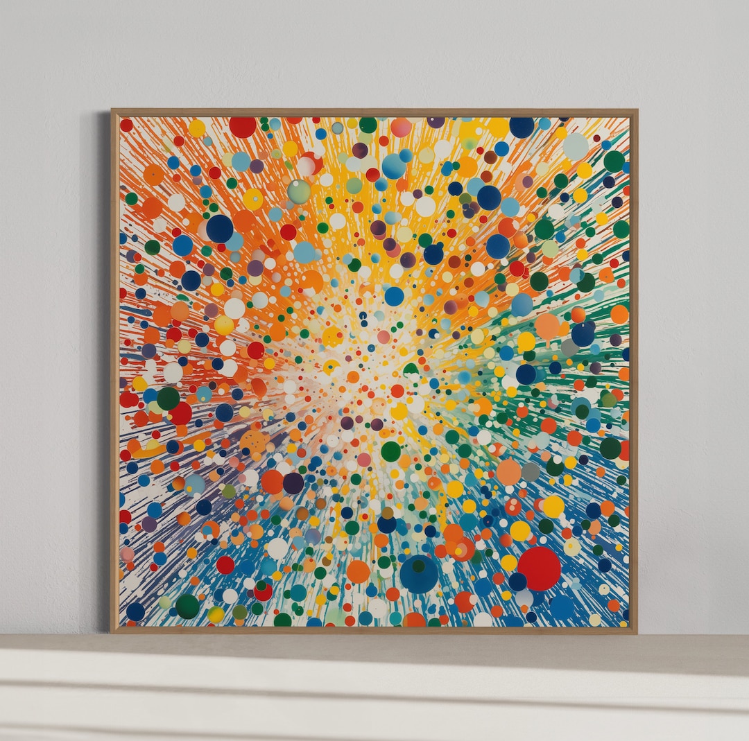 Original Mid-century Modern Art Style Digital Download, Eye-catching ...