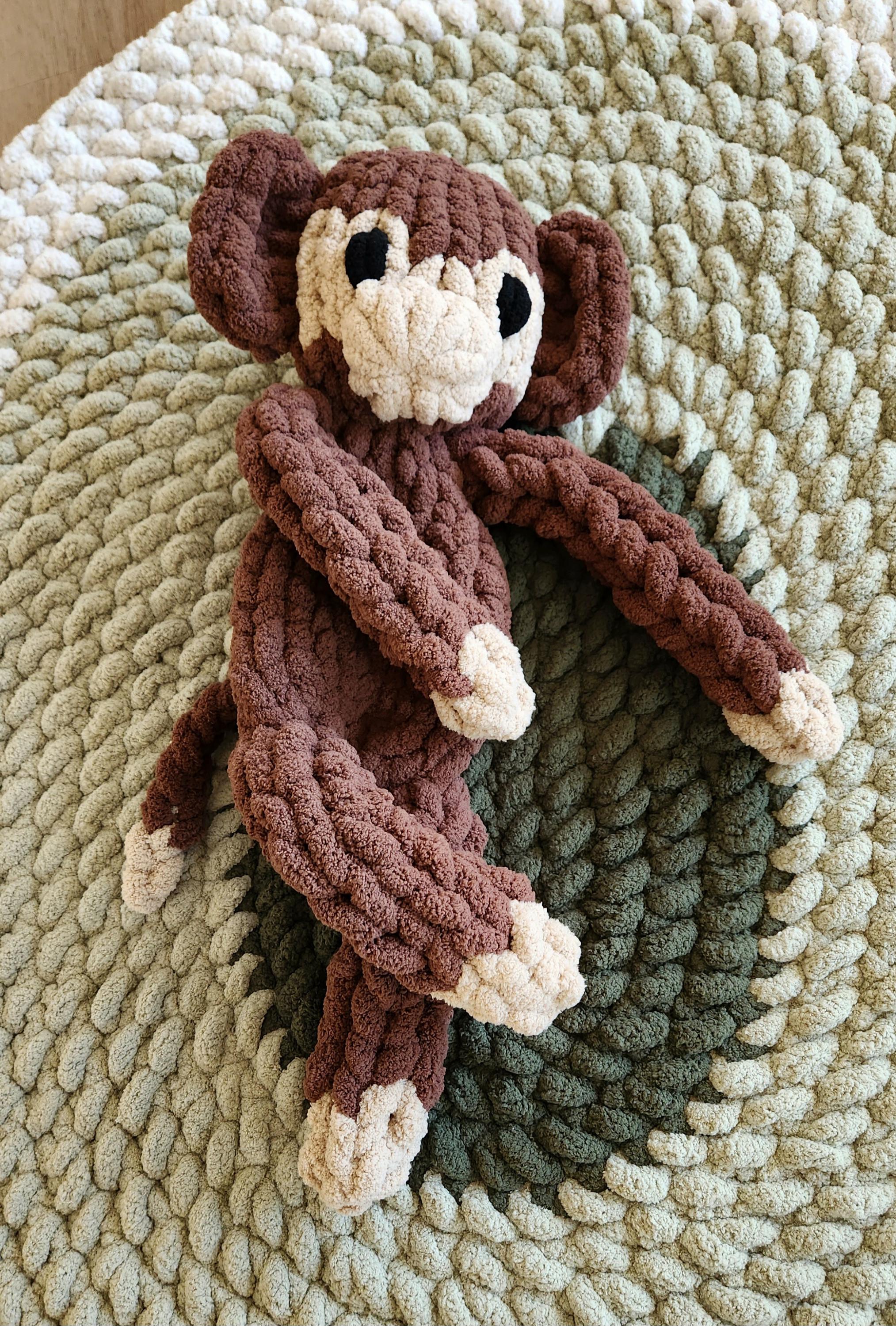 Video Tutorial Zippy Monkey Snuggler | Chunky Knit Snuggler 
