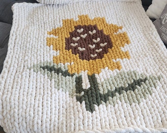 Sunflower PATTERN ONLY - PLEASE Read Item Details Before Purchasing