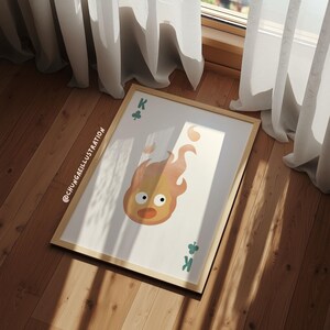 Studio Ghibli Art Print Set | Howl's Moving Castle, Totoro, Spirited Away image 6