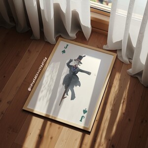 Howl's Moving Castle Print Set | Studio Ghibli Anime Wall Art image 7