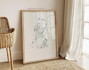 Howl's Moving Castle Print | Studio Ghibli Anime Poster
