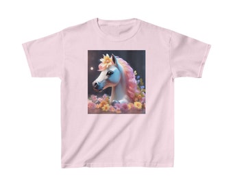 The SparkleStride (Girls) Kids Heavy Cotton™ Tee