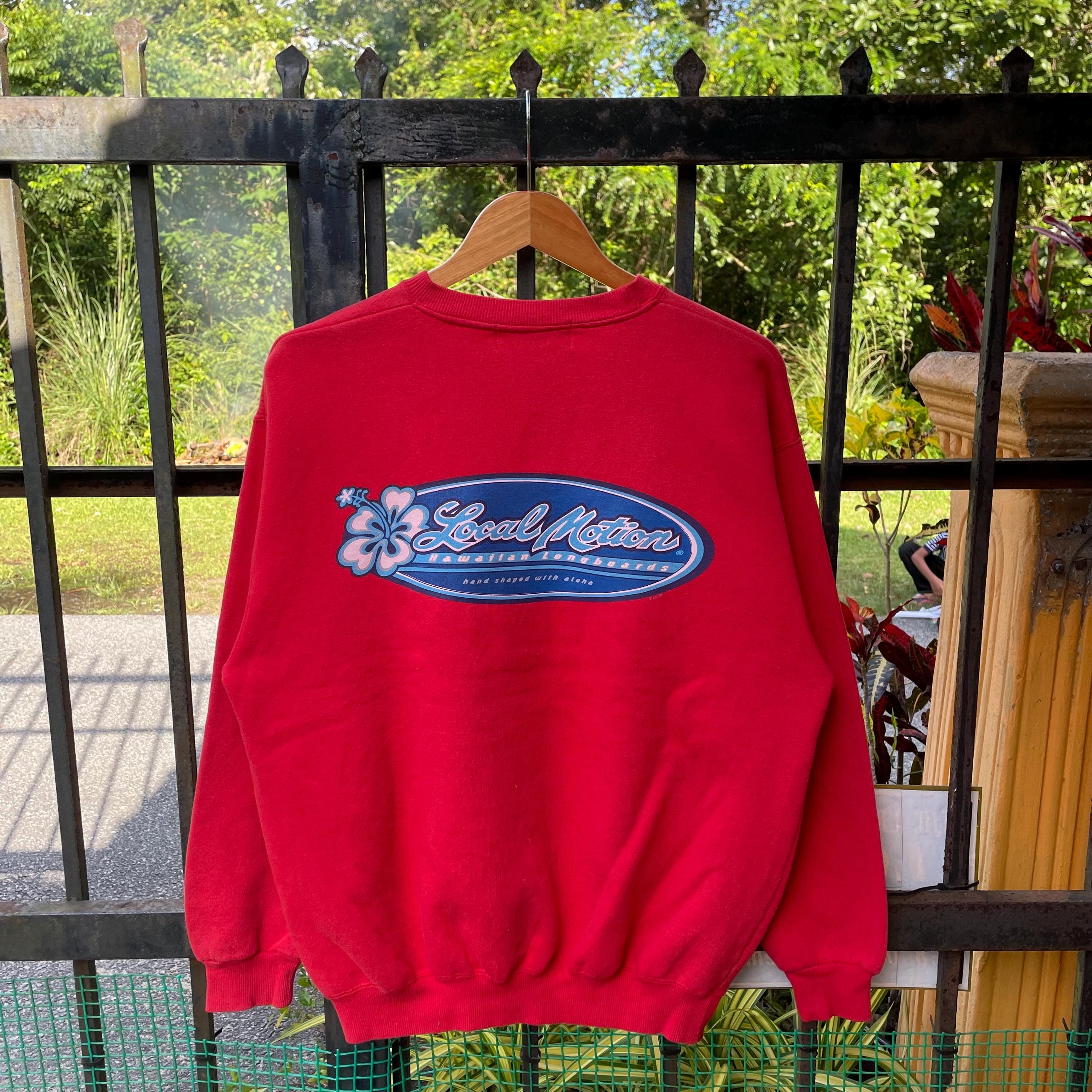 Vintage 90s Local Motion Big Logo Design / Local Motion Surf Wear