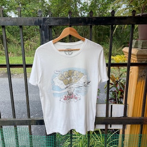 Vintage Manowar Heavy Metal Band Hell Promo Tee Faded Black Large