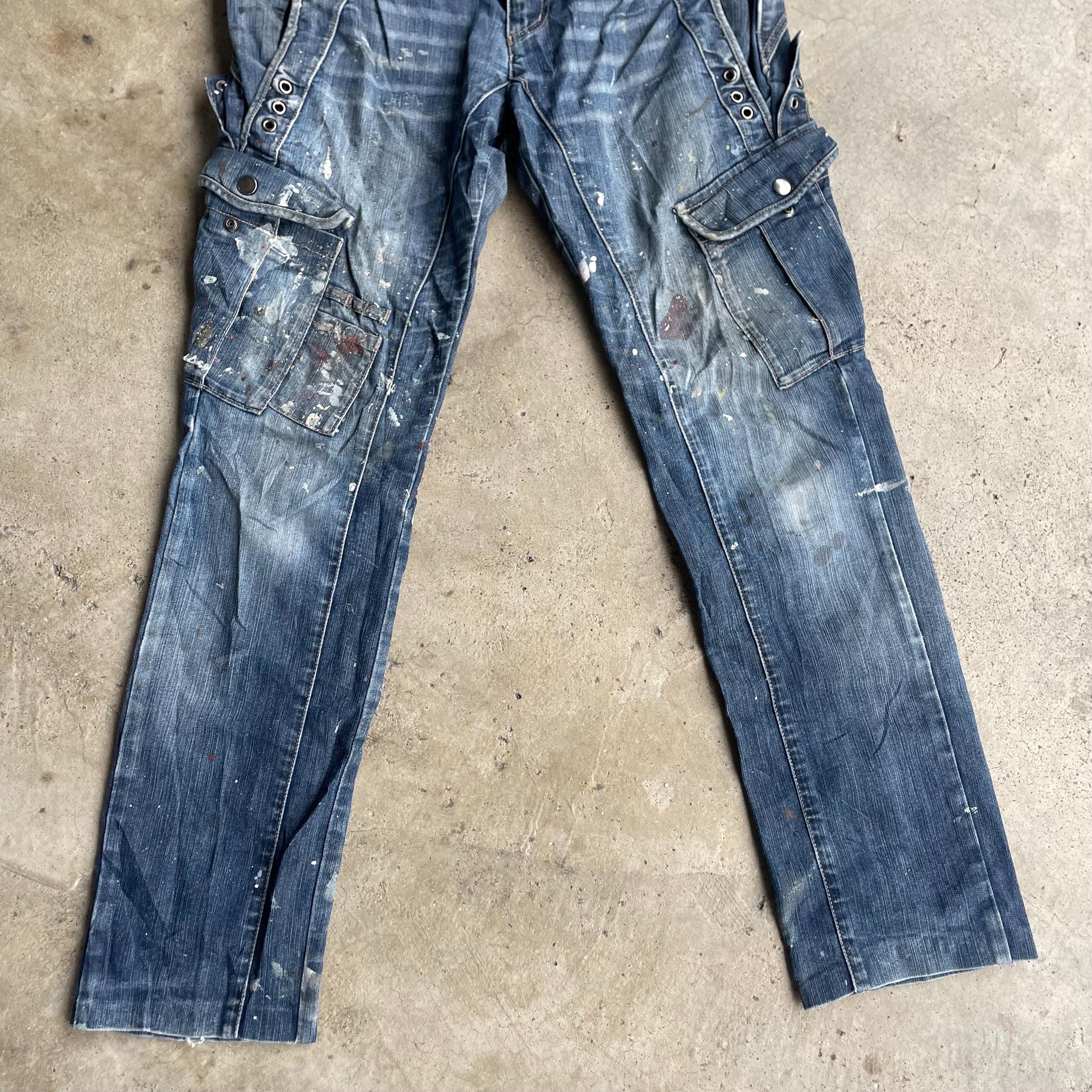 Vintage PPFM Japanese Brand Stoned Washes Multipockets
