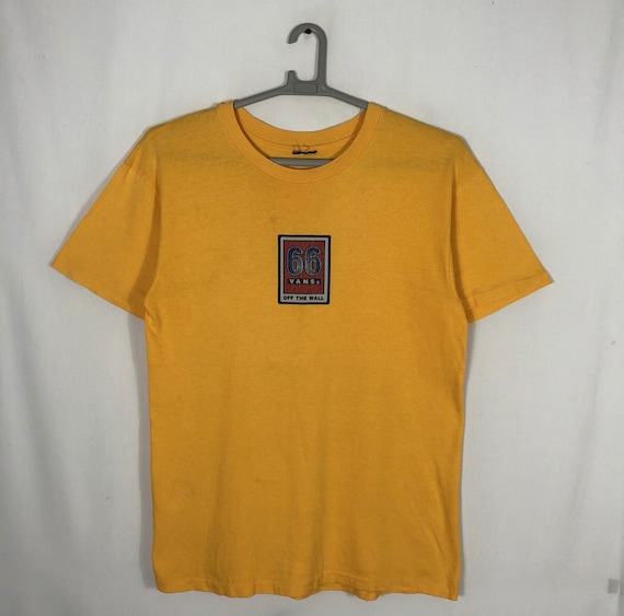 Camiseta de skate vintage Vans of the wall 66 con logo en el