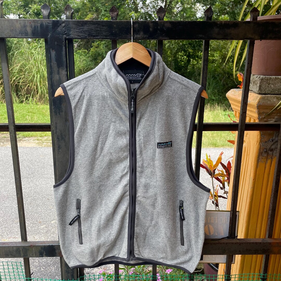 Vintage Patagonia Retro Design Full Zipper Fleece Vests Jacket