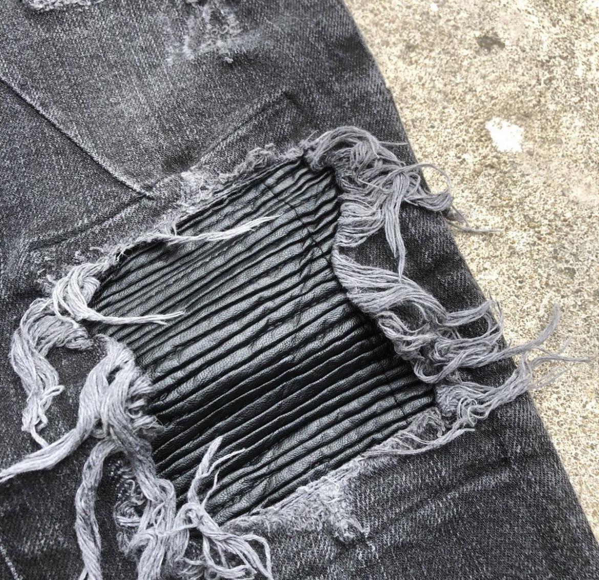 パンツ Johnny wolf skinny zip flare denim Johnny wolf skinny zip flare denim（Off-White Flare