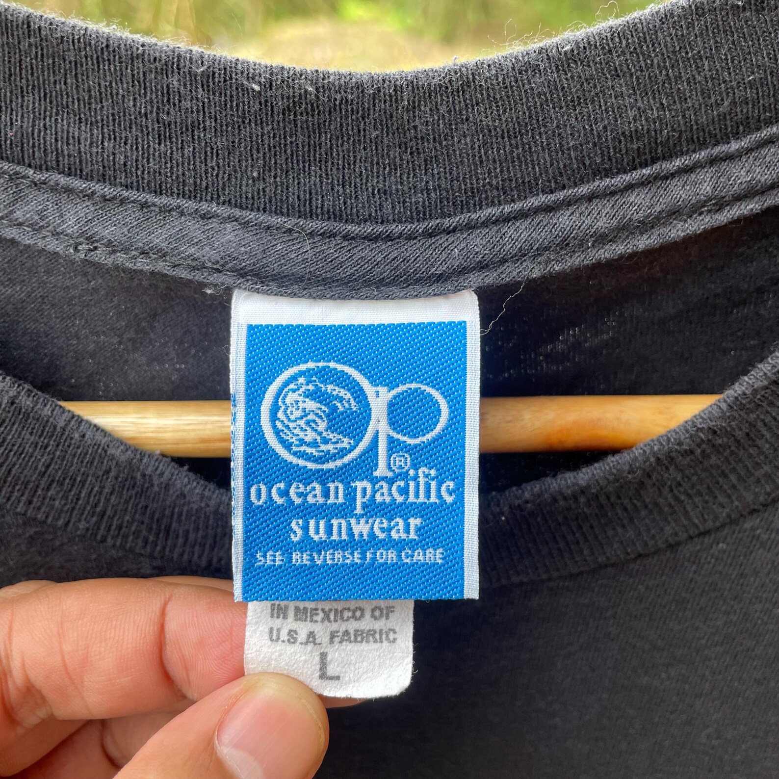 Vintage OCEAN PACIFIC SUNWEAR Surf Sweatshirt Pullover Jumper Embossed Logo