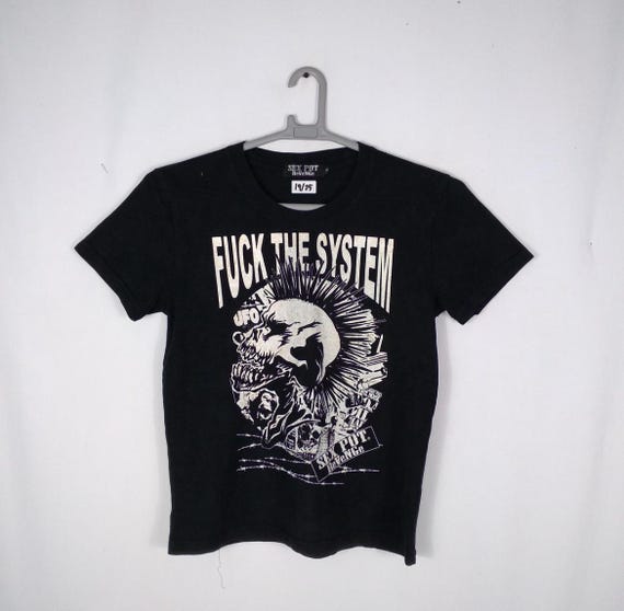 Vintage Sex Pot Revenge Japanese Brand Fight the System Big Mohawk