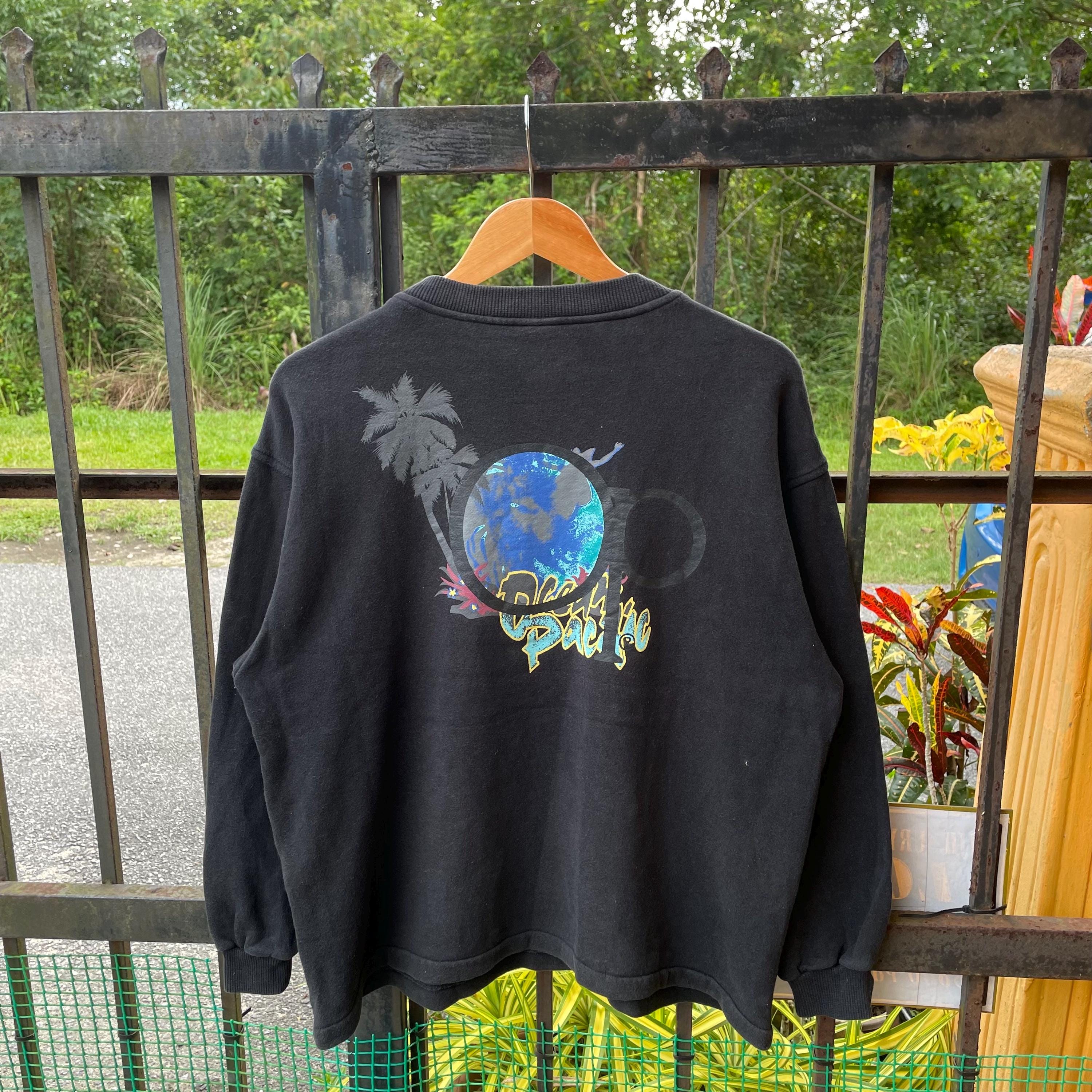 Vintage 90s Ocean Pacific Big Logo Spellout Hawaii Wave Design