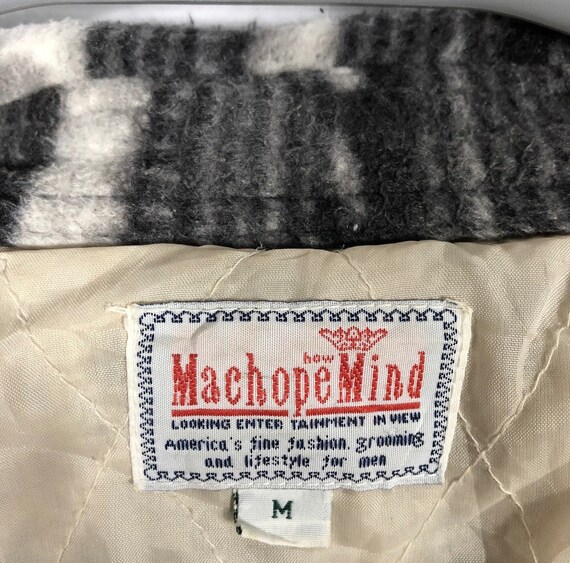 Vintage Machope Mind stripes navajo design winter… - image 10