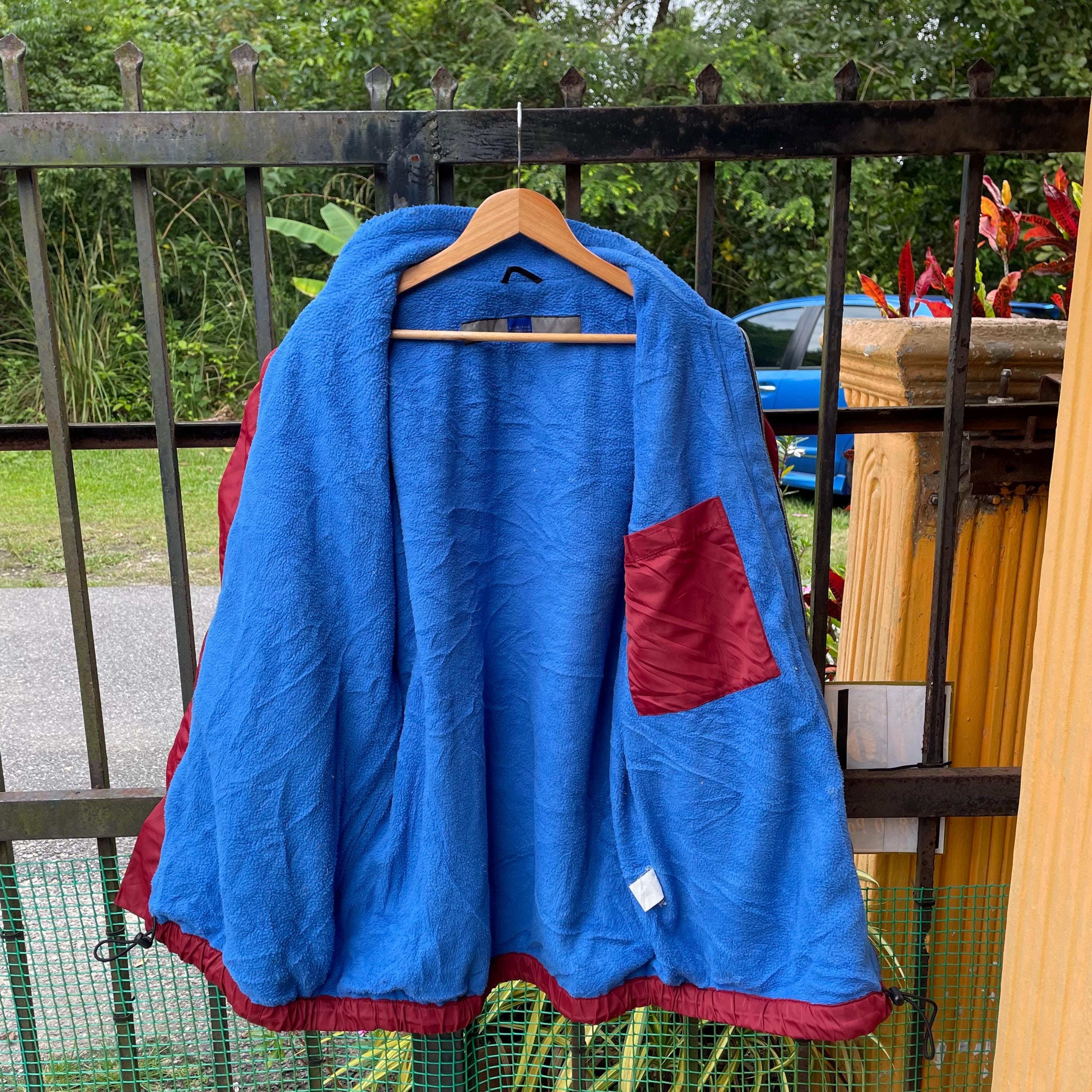 Vintage Marithe Francois Girbaud Fleece Inside Full Zipper Bomber