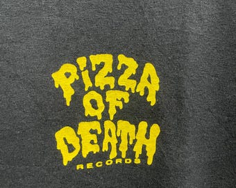 Vintage Pizza of Death Record Hawaiian Number Design Promo