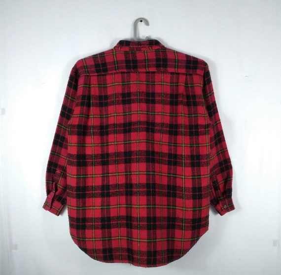 Vintage Mac Hope Checkerd Red Tartan Western Styl… - image 5