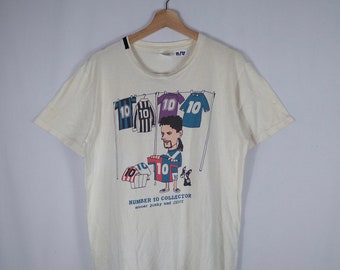 T-shirt Signé Roberto Baggio Italie 1994 – Coupe Du Monde USA – Authentique