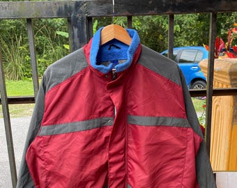 Vintage Marithe Francois Girbaud Fleece Inside Full Zipper Bomber