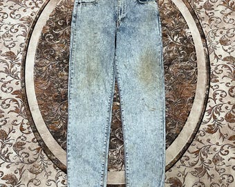 Vintage 1996 Edwin Blend Washed Edwin Regular Western Classic Styles Distress Denim Jeans Blue White Washed Colour Size 32 Inches