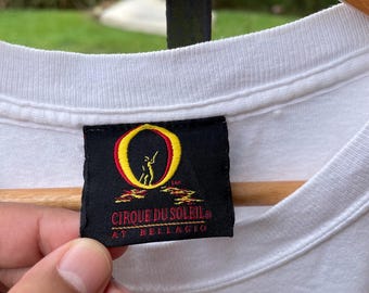 Vintage O Cirque Du Soleil at Bellagio Art Work Tee Cirque De