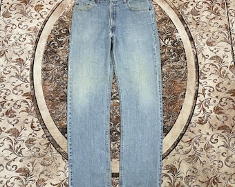 Vintage Levis 505 Stoned Washed Levis Clothing Single R Regular Straight Ripped Distress Denim Jeans Blue Washed Colour Size 36 Inches