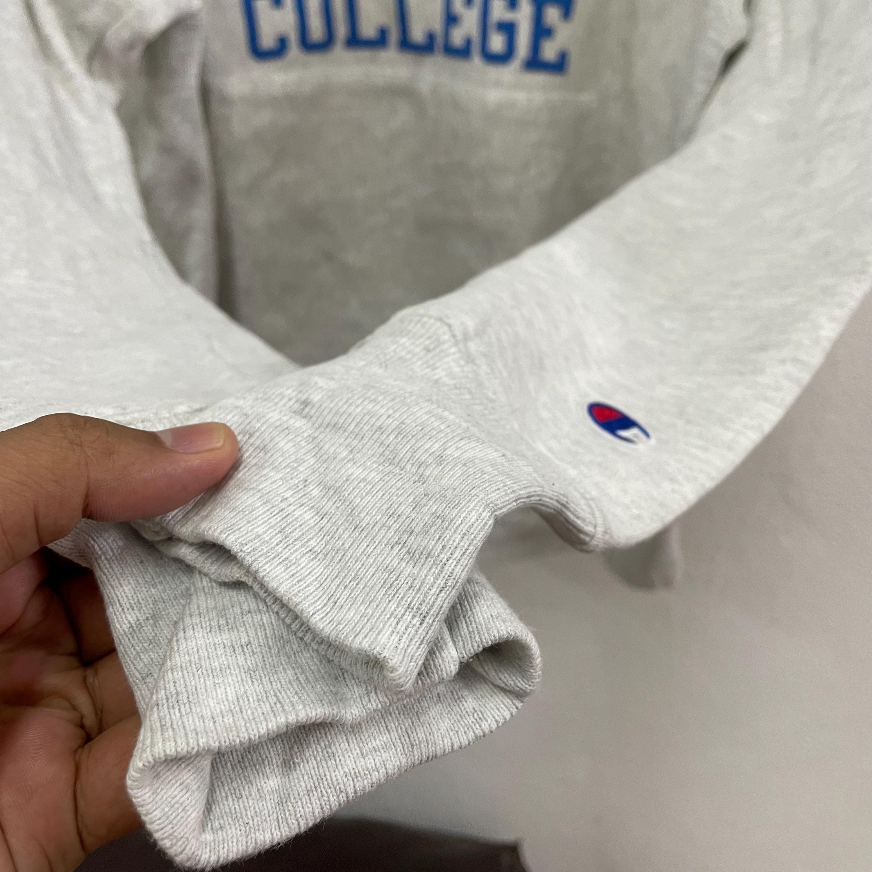 Vintage Champion Reverse Weave Simmons College Big Logo Design 