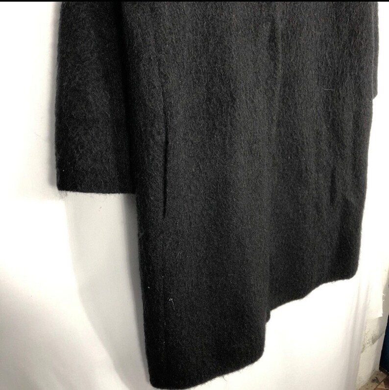 Vintage Adam Et Rope Single Buttons Wool Mohair Heavy Long Coat Jacket ...