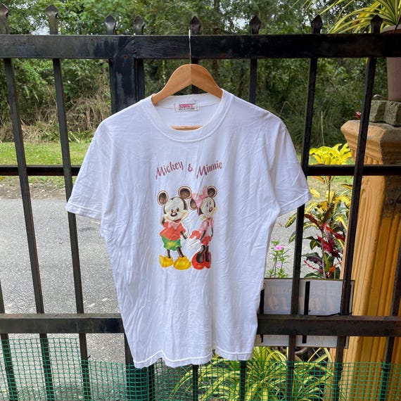 MICKEY AND MINNIE DESIGN BIG TEE ミニーマウス ハロウィン
