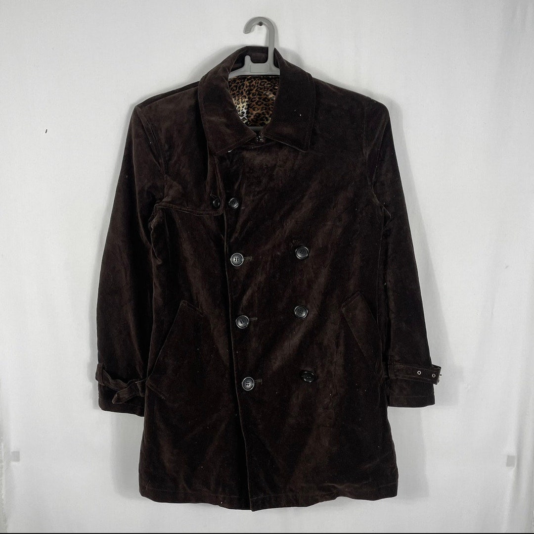 Vintage PPFM Japanese Brand Fashion Leopard Design Inside
