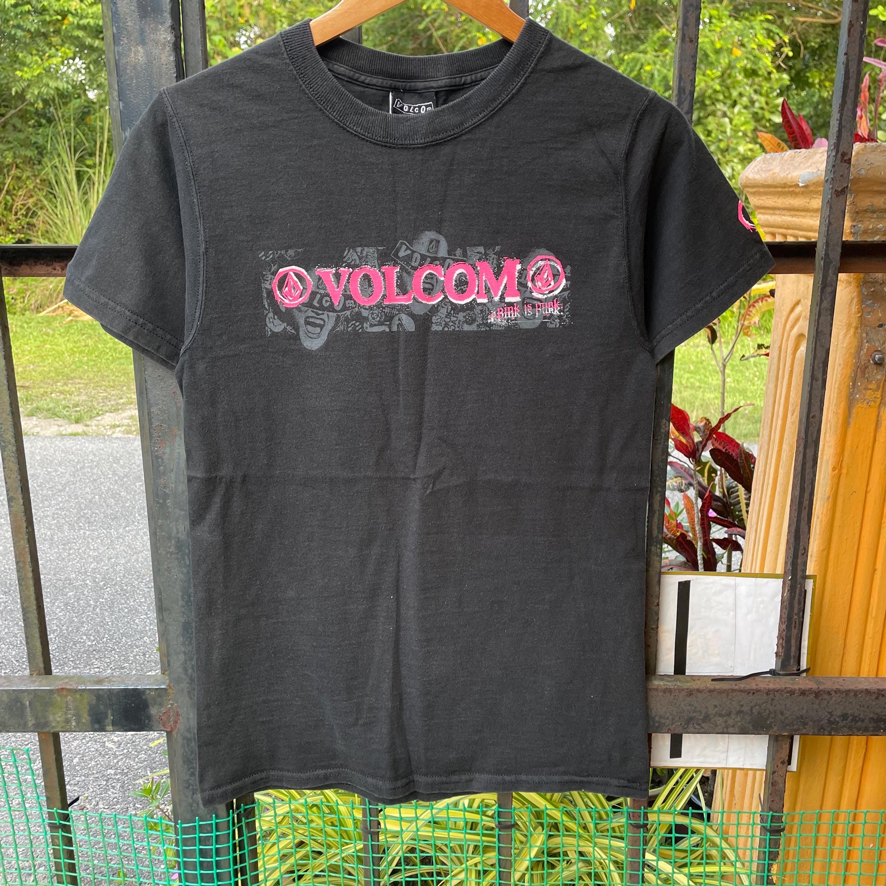 Vintage 00s Volcom Skateboard / Volcom Punk is Pink / Volcom Skate 