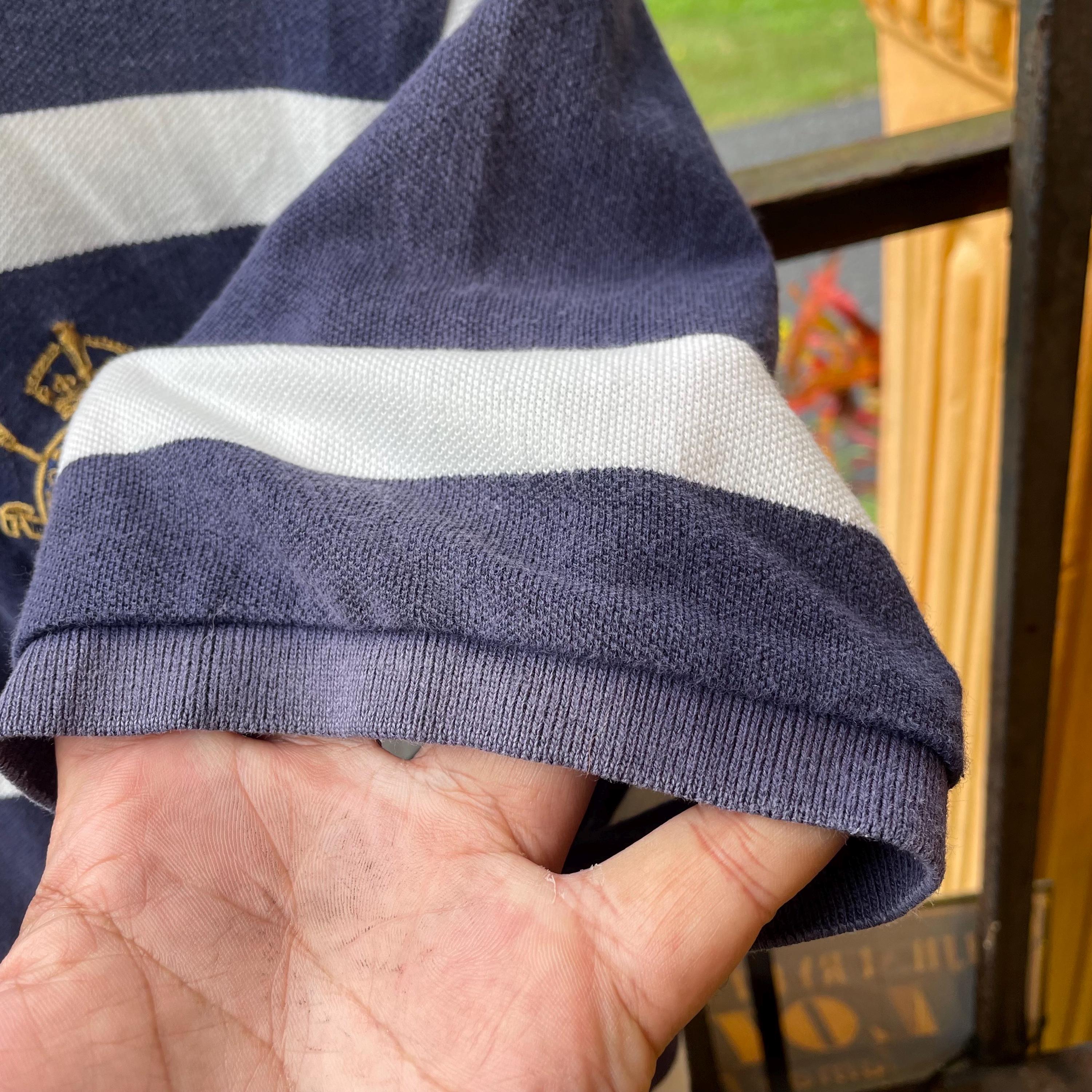 8169. 【極美品】POLO RALPH LAUREN チャイナ 刺繍 POLO RALPH LAUREN ポロラルフローレン ポニー刺繍 半袖 Tシャツ