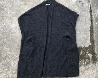 Vintage Hussein Chalayan Designer Unroped Unbuttons Free Wide