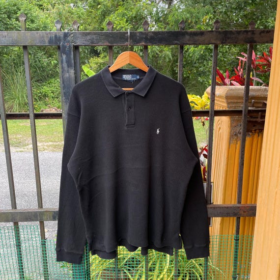 Vintage Polo Ralph Lauren Embroidered Small Logo Polo Ralph Lauren