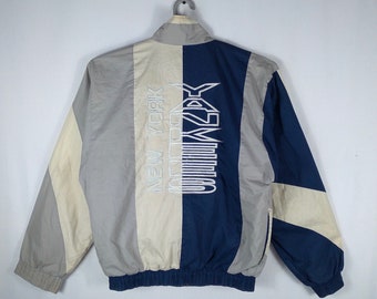 Vintage New York Yankees Starter Windbreaker Jacket Mens Size XL 