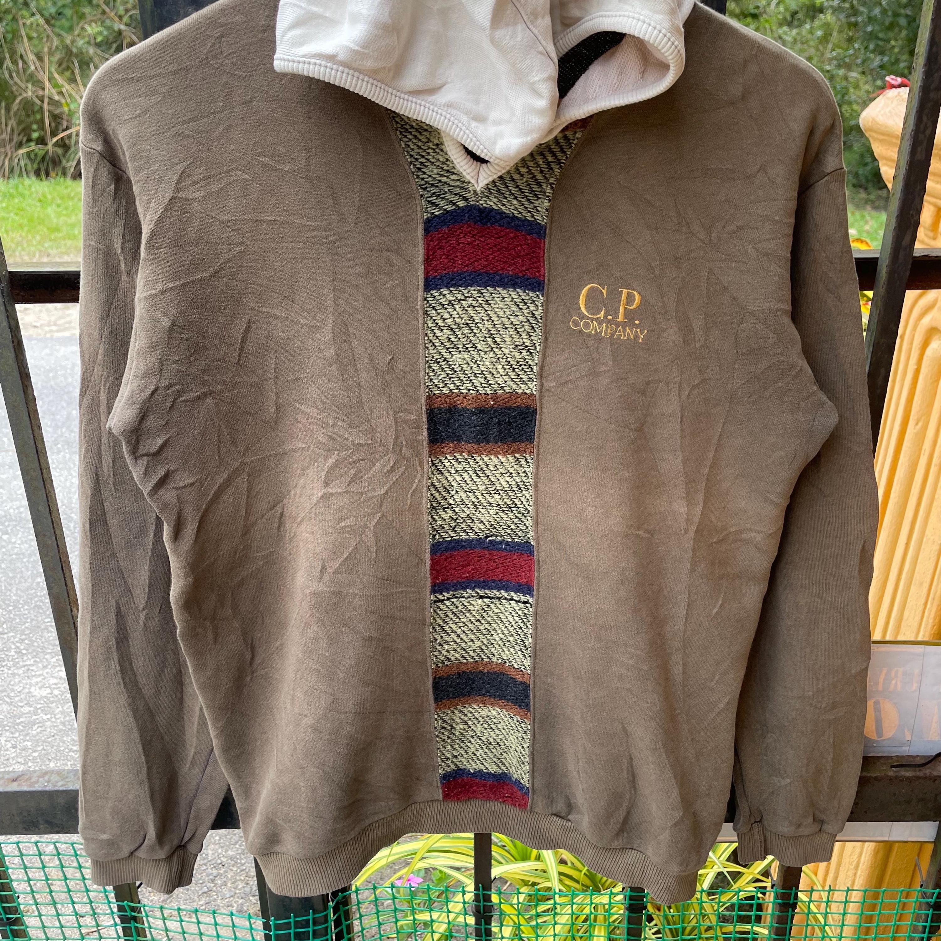 Vintage CP Company Embroidered Small Logi Center Native Navajo 