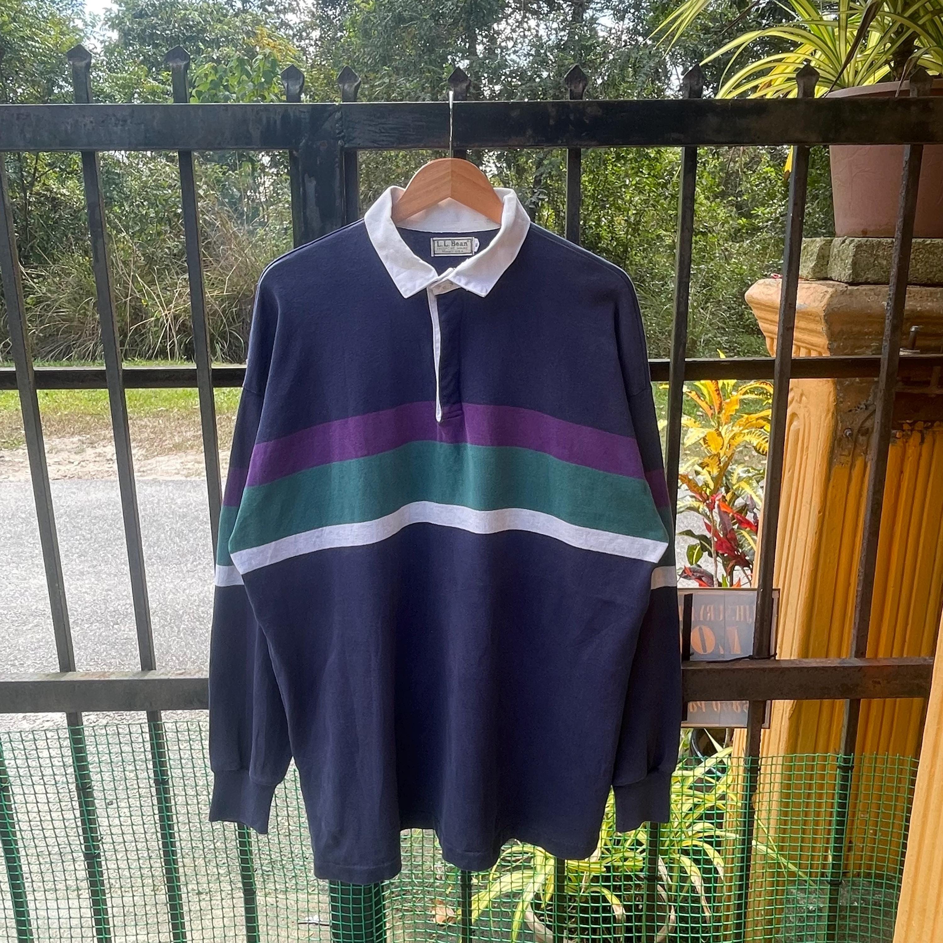 ウェア 80s Vintage LL Bean rugby shirt made usa 59392050_000_d?$xlarge$&fit=