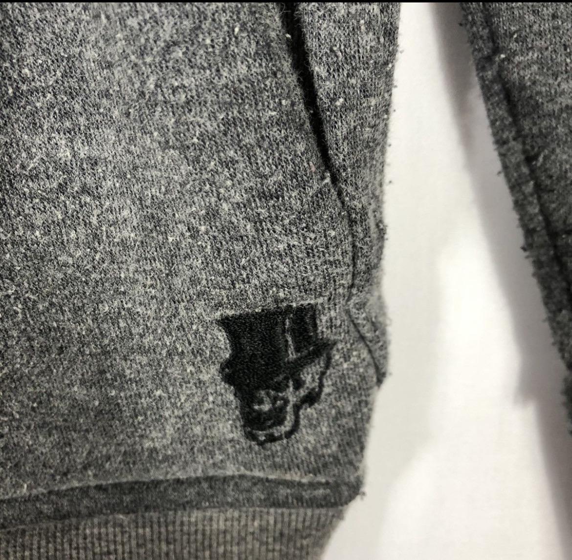 ジャケット・アウター vintage ppfm hoodie design vest Vintage PPFM Japanese Brand Embroidered Mini Skull Logo