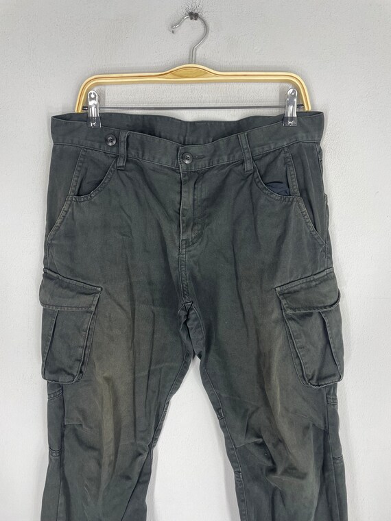Vintage PPFM Eight Pockets Tactical Cargo Pants Sun Faded Worn 
