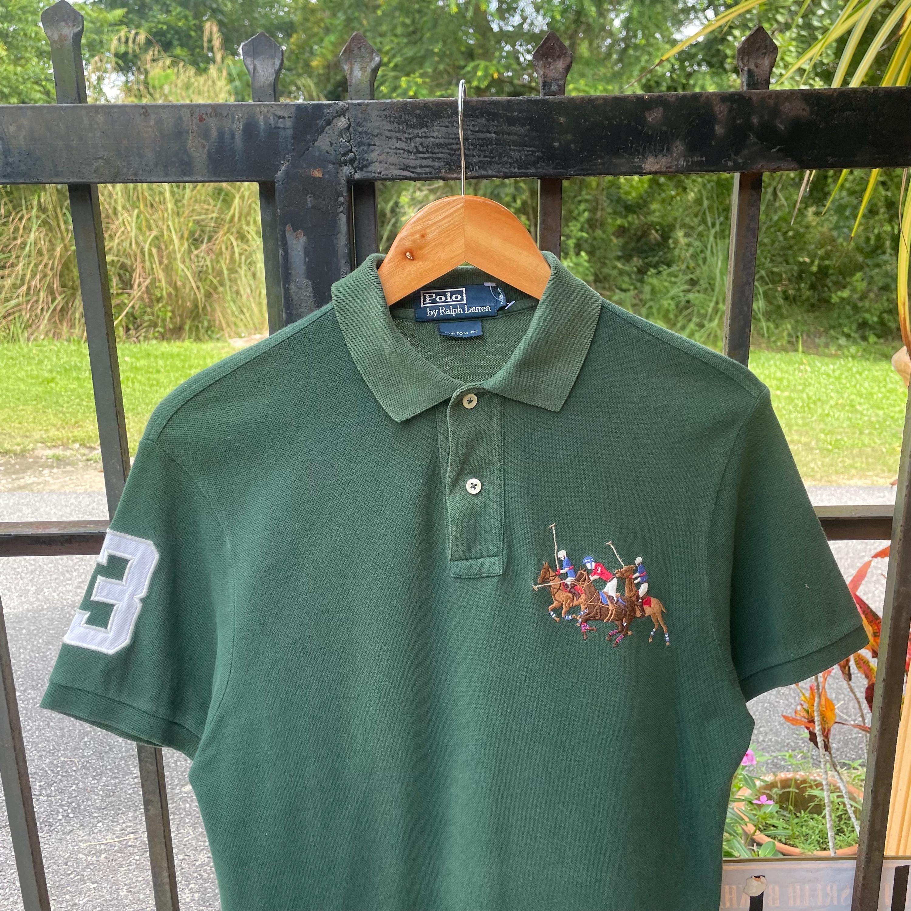 Vintage Polo Ralph Lauren Embroidered Big Pony Logo Collared Polos