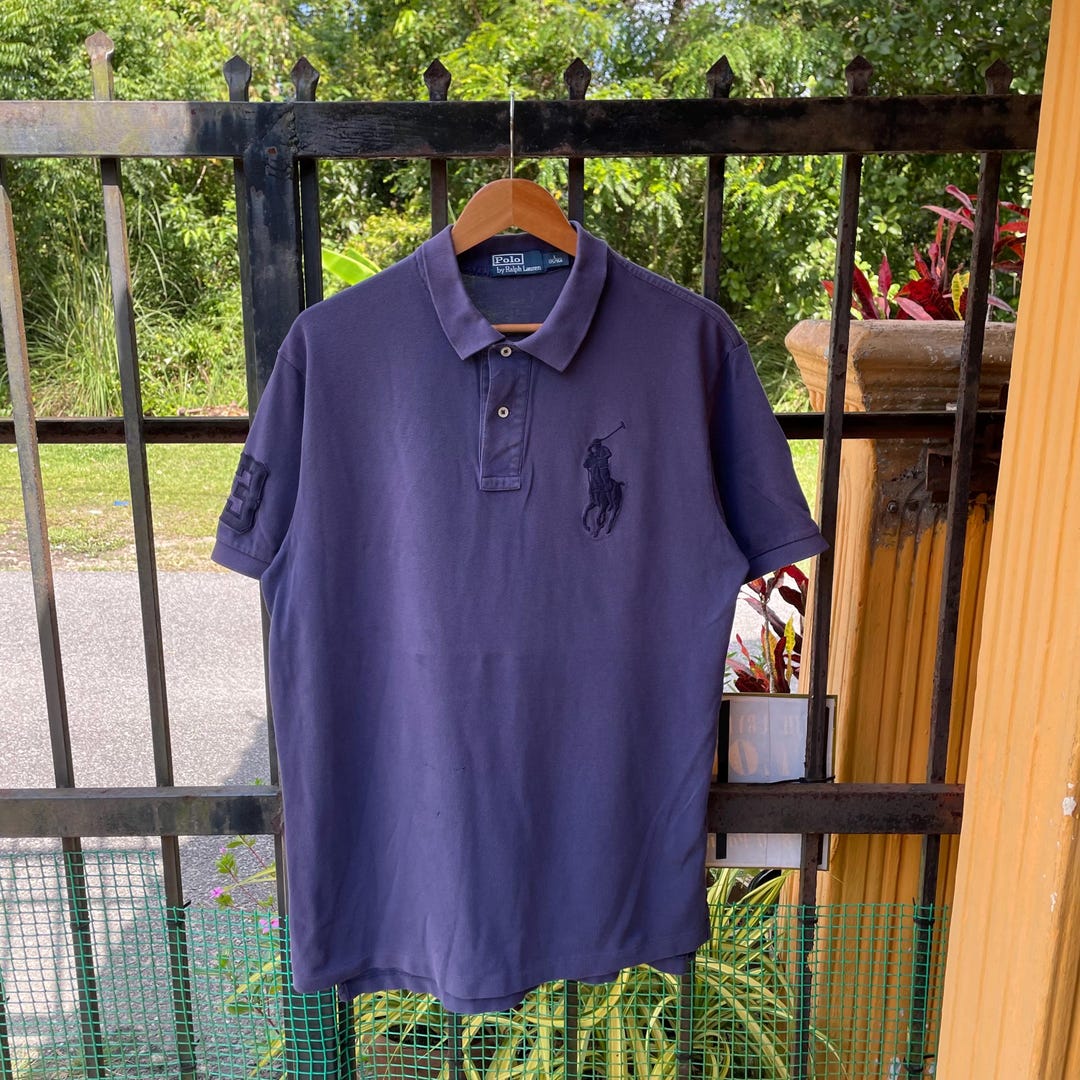 Vintage Polo Ralph Lauren Embroidered Big Pony Logo Collared Polos