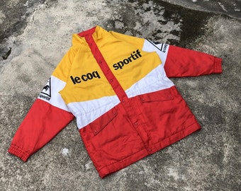 Chaqueta Le Coq Sportif Israel Letra Chaqueta Ligera Vintage Le