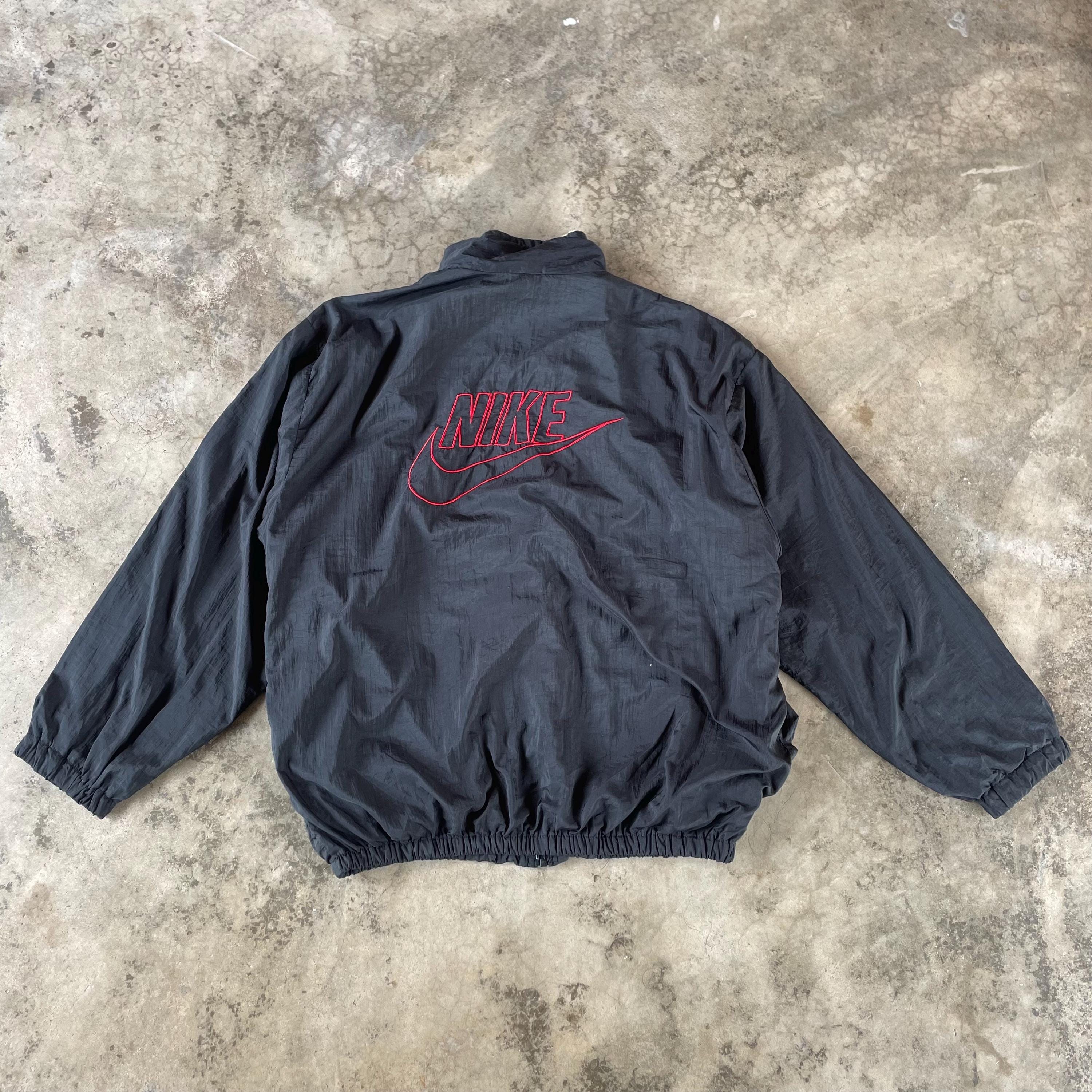 Vintage Nike Multicolour Colour Block Embroidered Big Swoosh Logo