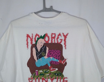 Vintage Punyus Japanese Brand Graphic of Homeless Emo Rock Gothic