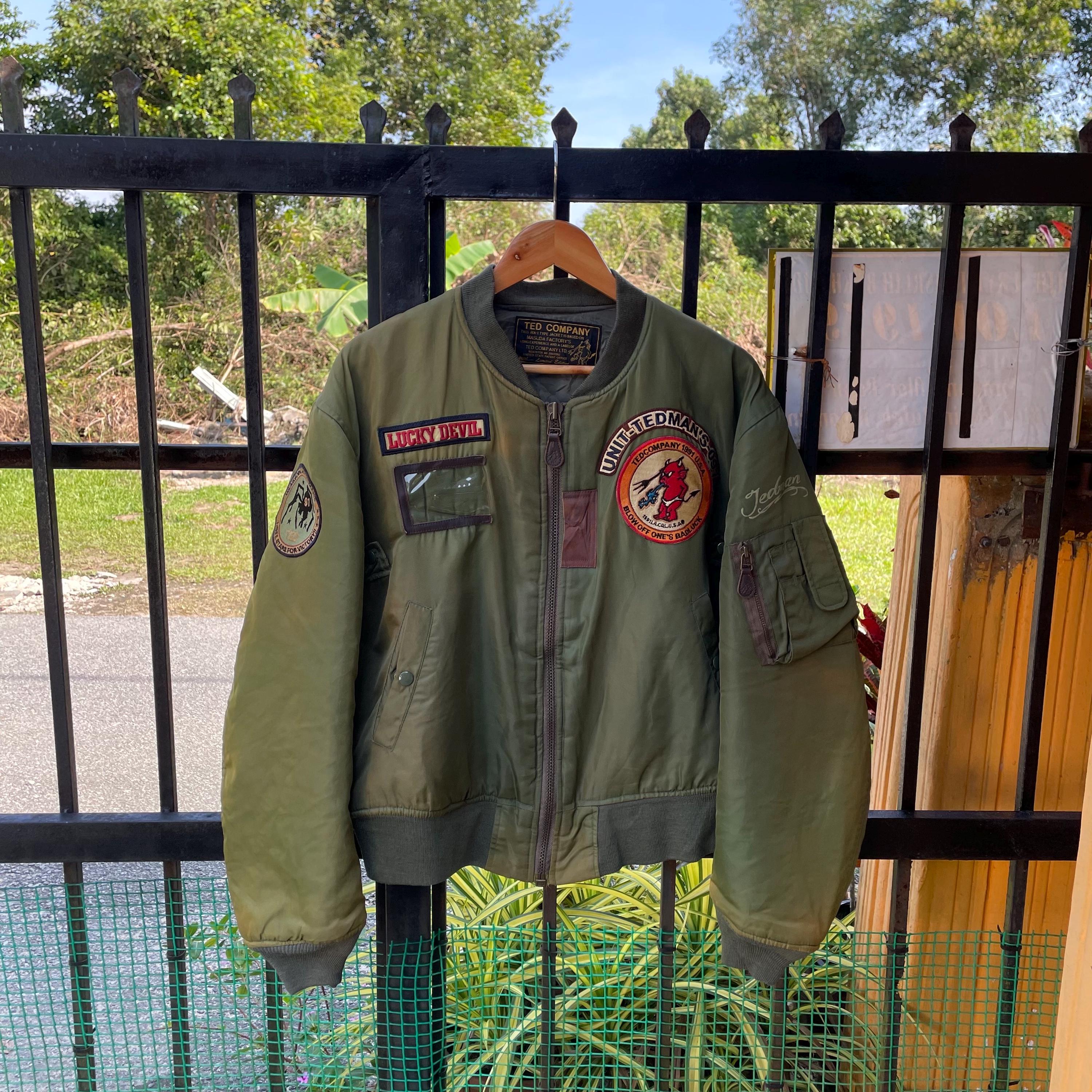 Rare !!! Vintage Tedman Company Japanese Brand Type 1 - MA Full