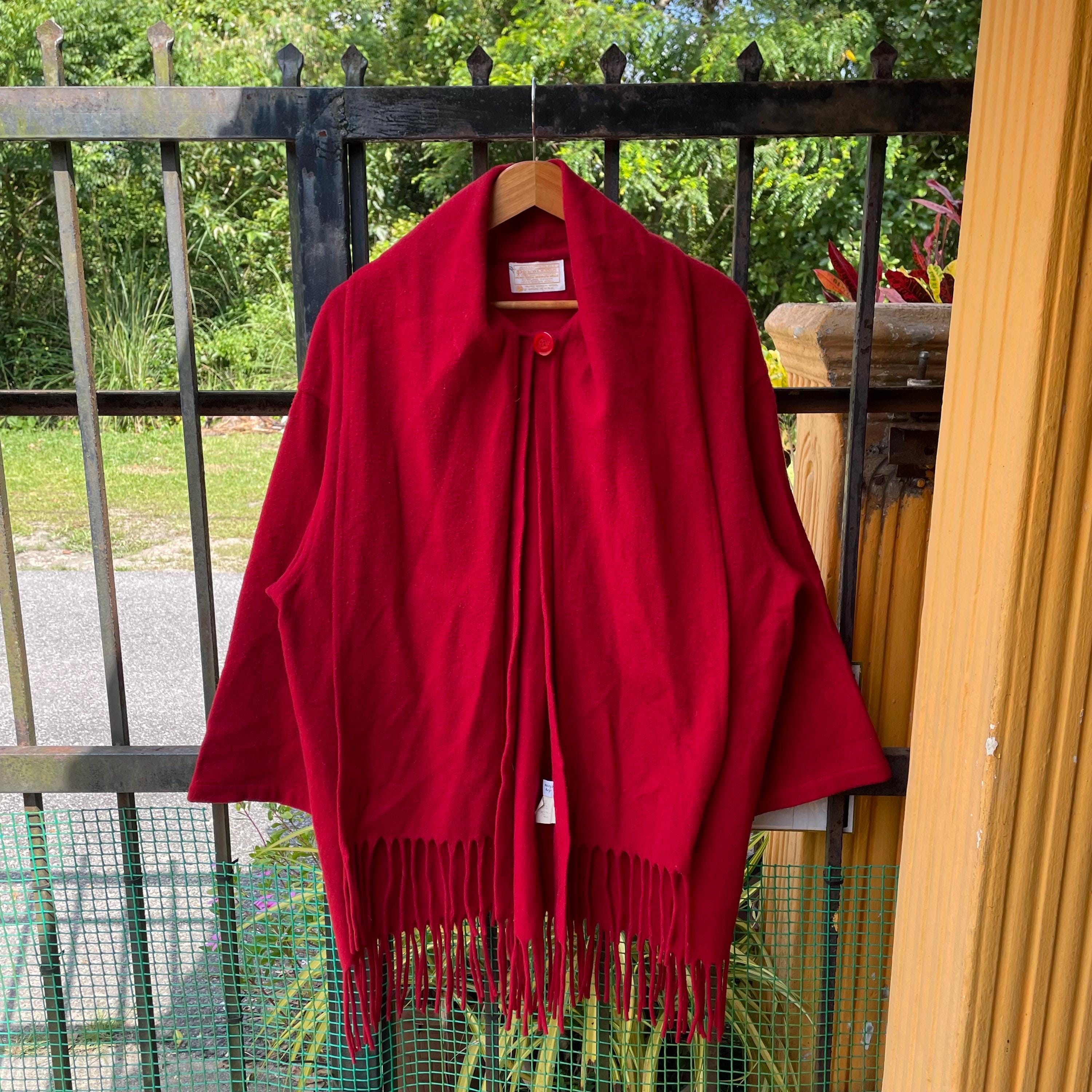 Vintage Pendleton Poncho - Etsy