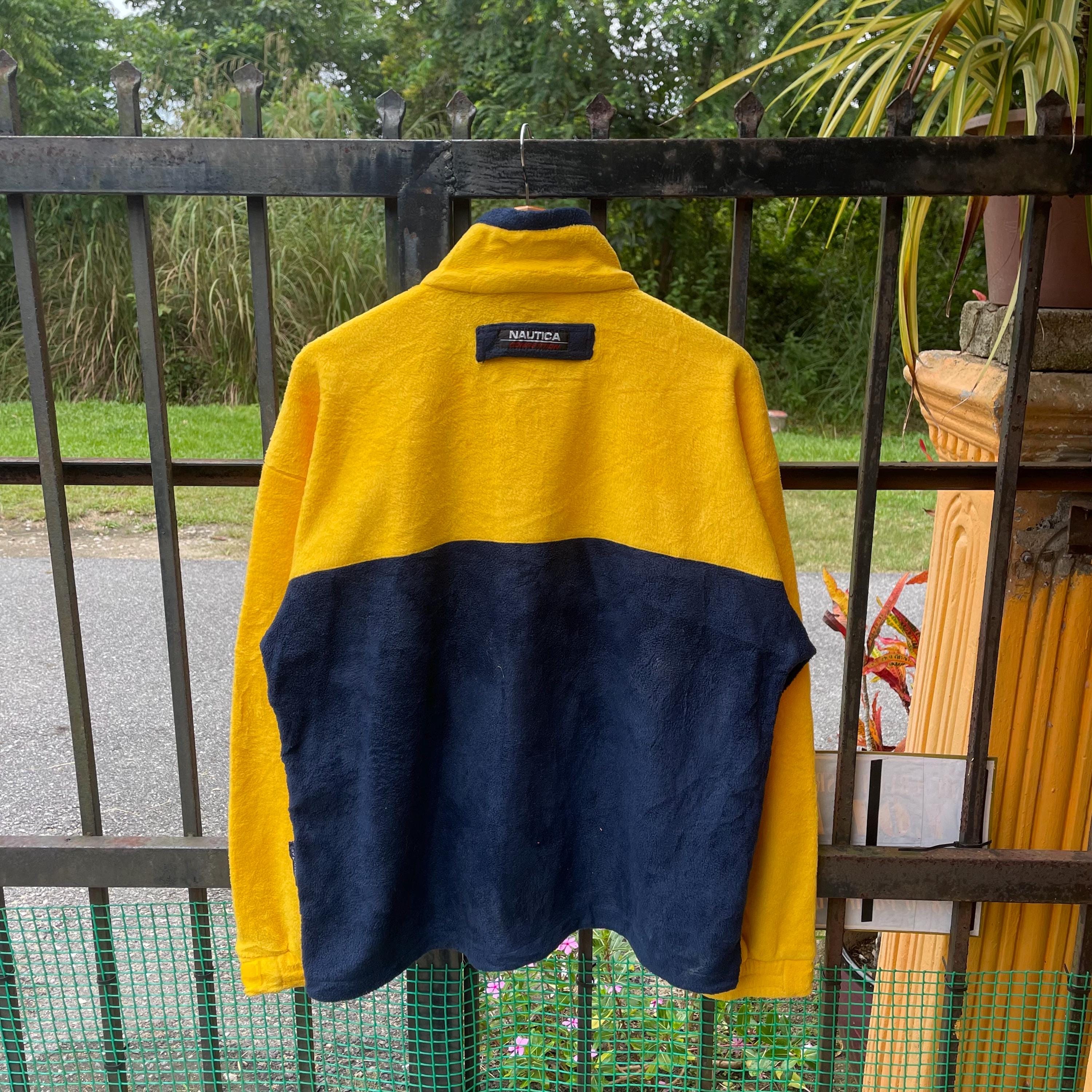 Vintage Nautica Competition Embroidered Logo Spellout Full Zipper