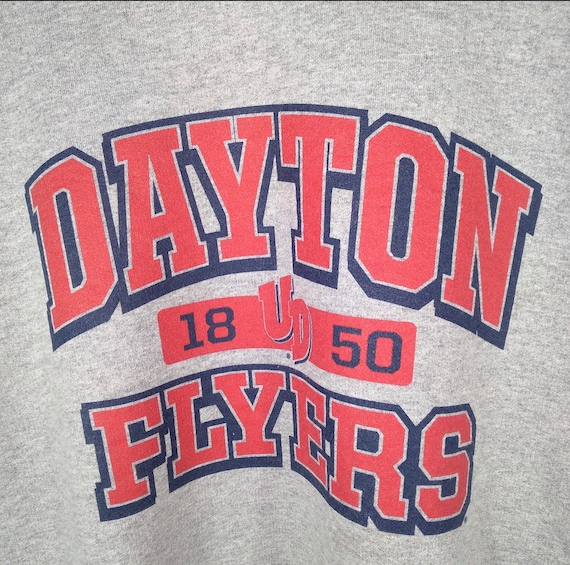 Vintage Champion Dayton Flyers big spellout crewn… - image 4