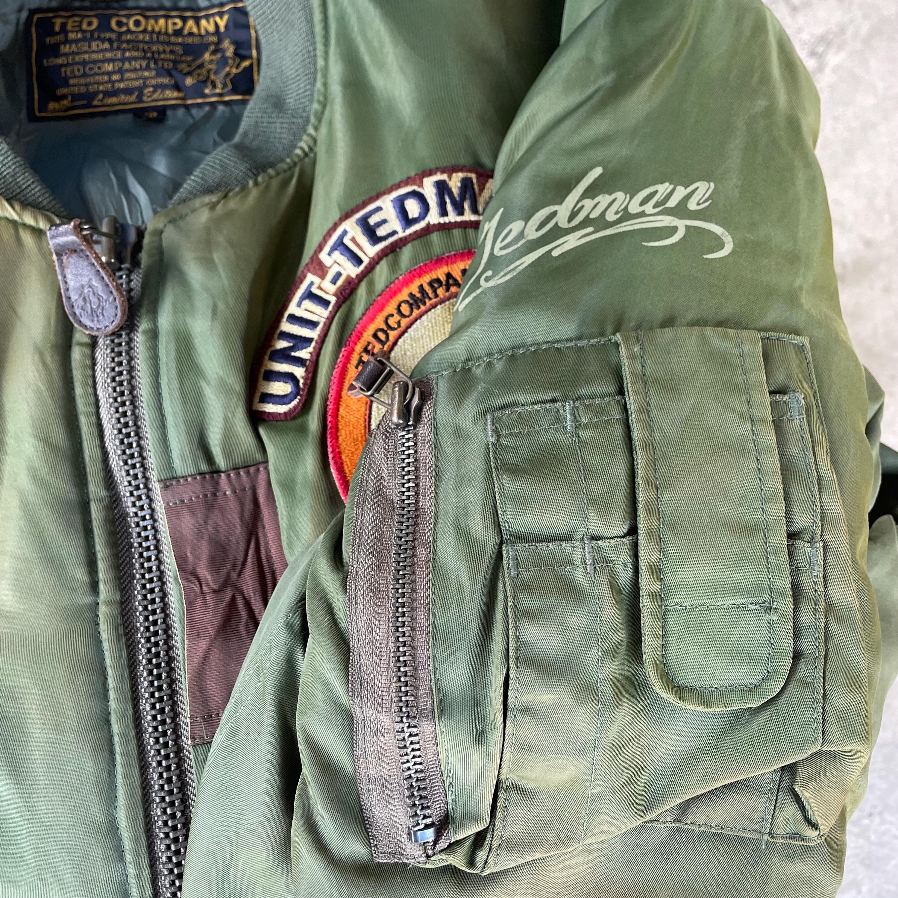 Rare !!! Vintage Tedman Company Japanese Brand Type 1 - MA Full