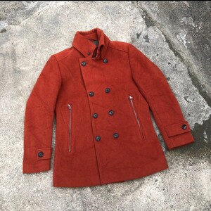 Issey Miyake Wool Coat - Etsy